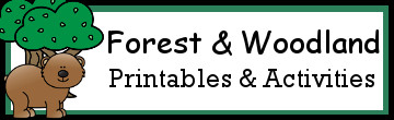 20+ Bear, Forest, and Woodland Animals Activities & Printables