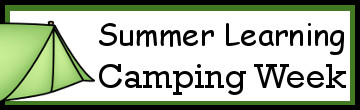 Camping No-Prep Weekly Packs – Prek to 4th Grade