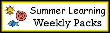 No-Prep Summer Learning Weekly Packs